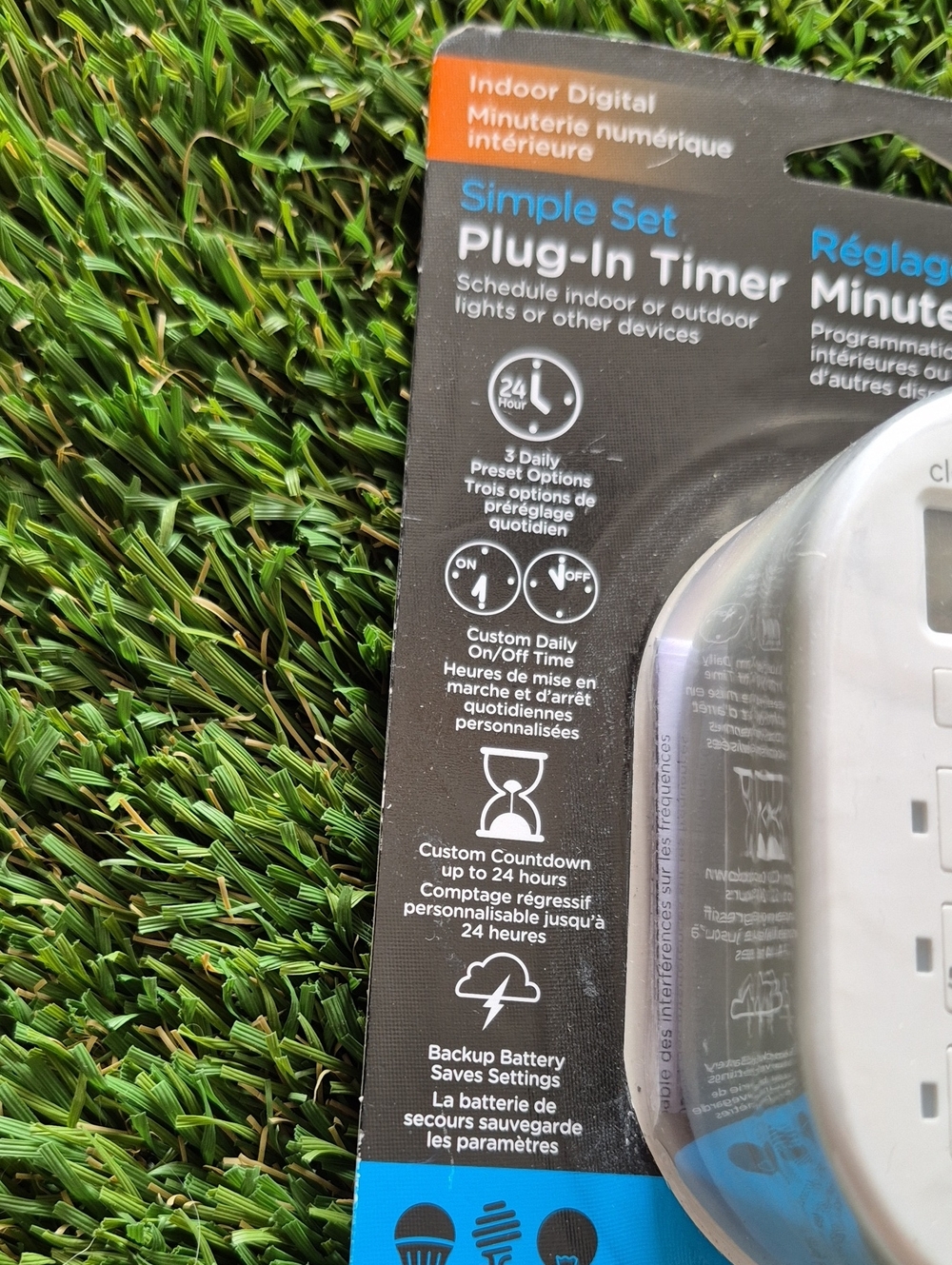 myTOUCHSMART Simple Set Plug-In Timer - Indoor Digital Compatible All Kind - Picture 4 of 5